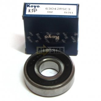 Фото автозапчасти підшипник кульковий KOYO 63042RSC3 KJP