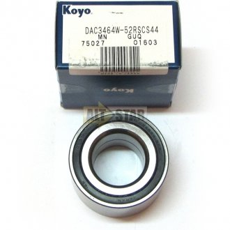 Підшипник ступиці 0926734001 General motors KOYO DAC3464W-52RSCS44 (фото 1)