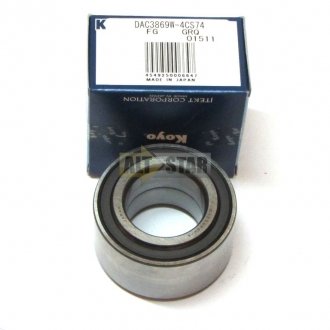 Підшипник ступиці 435110H010 Toyota KOYO DAC3869W-4CS74