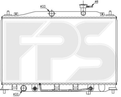 Фото автозапчастини радіатор охолодження KOYORAD FP 32 A1429-KY