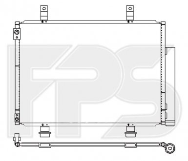 Фото автозапчастини конденсатор кондиціонера KOYORAD FP 68 K441-KY