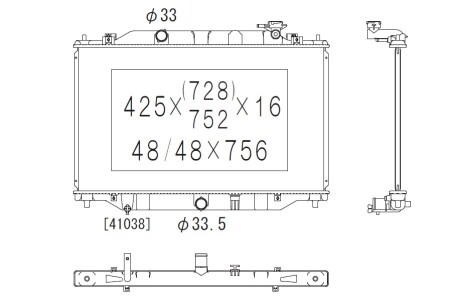 Фото автозапчасти радиатор двигателя (МКПП) MAZDA CX-5 2.0 11.11-02.17 KOYORAD PL062772