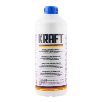 Фото автозапчастини антифриз концентрат G11 синій 1,5 л KRAFT KF101