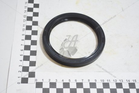 Сальник 406 коленвала зад (80х100х10) (ACM) черный (обрезин) КременчугРезиноТехника Кременчугрезинотехника KRT-223 (фото 1)