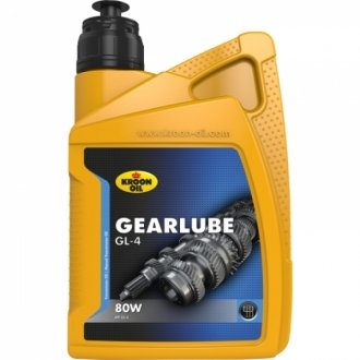 Фото автозапчасти трансмиссионное масло GEARLUBE GL-4 80W KROON OIL 01209 (фото 1)