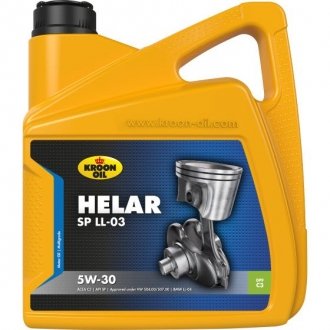 Моторное масло HELAR SP LL-03 5W-30 KROON OIL 32303
