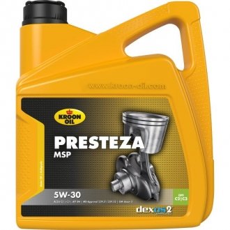 Моторное масло PRESTEZA MSP 5W-30 KROON OIL 35137 (фото 1)