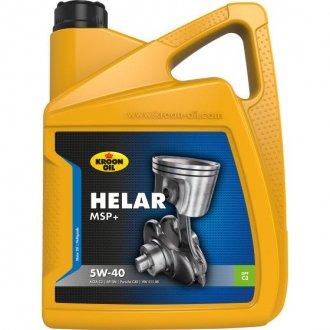 Масла моторные Helar MSP+ 5W-40 5л KROON OIL 36845