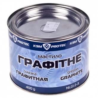 Фото автозапчасти мастило графітне Protec банка 0,4 кг KSM KSM-04G