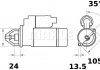 Фото автозапчасти стартер (12В, 3кВт) ALLIS CHALMERS 6000; CASE IH 2000; CASE-STEYR 8000; SAME ANTARES, ANTARES II, DORADO 1/2, DORADO 3 1000.3WT-WD611.87 12.78- LETRIKA MS 354 (фото 2)