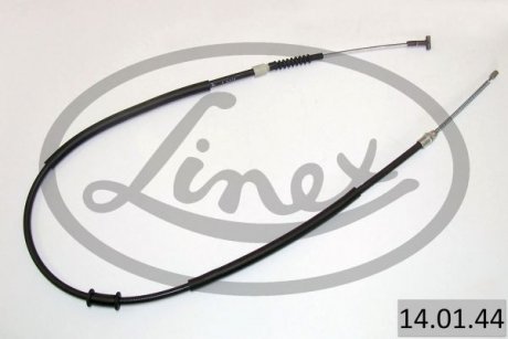 Трос ручника (задний) (левый) Fiat Tipo/Tempra 88- (1415/1040mm) LINEX 140144 (фото 1)