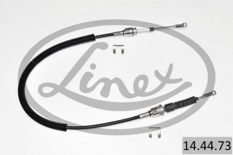 Трос рычага переключения передач левый (1284mm) FIAT 500L 1.4/1.4LPG 09.12- LINEX 14.44.73
