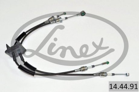 Трос важеля перемикання передач правий (1136mm/1028mm) FIAT PANDA 1.4/1.4CNG 10.06- LINEX 14.44.91