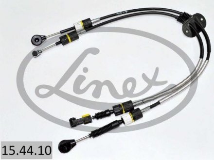 Трос рычага переключения передач (1280mm/1185mm) FORD FOCUS C-MAX, FOCUS II 1.4-2.5 10.03-09.12 LINEX 15.44.10 (фото 1)