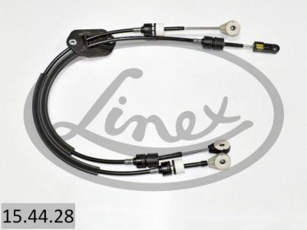 Трос рычага переключения передач (1136mm/1095mm) FORD TRANSIT V363 2.2D 08.13- LINEX 15.44.28
