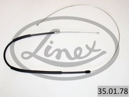 Фото автозапчасти трос ручного гальма LINEX 350178