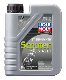 Фото автозапчасти масло для 2-тактных двигателейSCOOTER Street (1L+) API TC; JASO FC LIQUI MOLY 1621