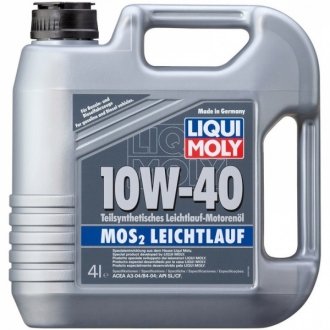 Фото автозапчасти масло двигателя (4L+) SAE 10W40 API SL/CF LIQUI MOLY 1917 (фото 1)