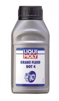 Фото автозапчастини рідина гальмівна Bremsflussigkeit DOT4 250ml LIQUI MOLY 3091 (фото 1)