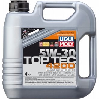 Моторное масло TOP TEC 4200 5W-30 LIQUI MOLY 3715