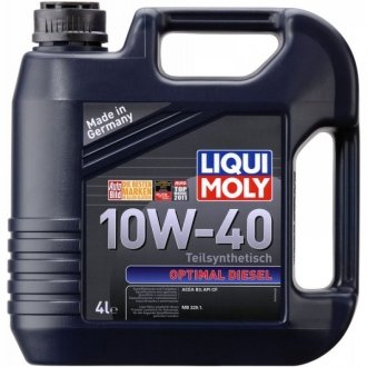 Моторна олія OPTIMAL DIESEL 10W-40 LIQUI MOLY 3934 (фото 1)