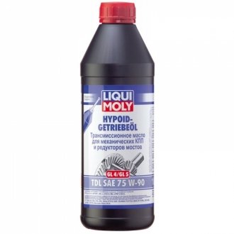 Трансмиссионное масло HYPOID-GETRIEBEOIL TDL (GL-4,GL-5) 75W-90 LIQUI MOLY 3945