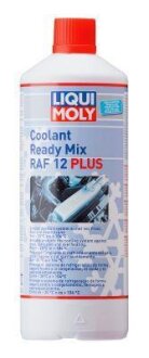 Фото автозапчастини рідина охолоджуюча COOLANT READY MIX RAF12+ G12+ червона -20°C 1 л LIQUI MOLY 6924