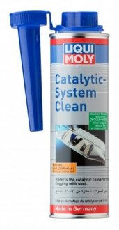Присадки к топливу Catalytic - System Clean 0,3л, защищает, очищает Очиститель катализатора, достаточно для 70л топлива LIQUI MOLY 7110