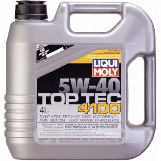 Моторна олія TOP TEC 4100 5W-40 LIQUI MOLY 7547 (фото 1)