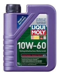 Фото автозапчасти моторное масло Synthoil Race Tech GT1 (1L+) SAE 10W60 API CF; SL LIQUI MOLY 8908