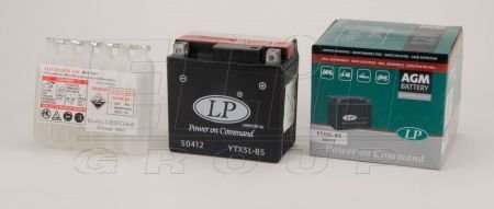 Фото автозапчасти мотоакумулятор LP AGM LP BATTERY YTX5L-BS