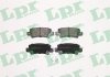 Фото автозапчасти комплект тормозных колодок задний TOYOTA COROLLA 1.4-2.0D 10.01-03.08 LPR 05P1068 (фото 1)