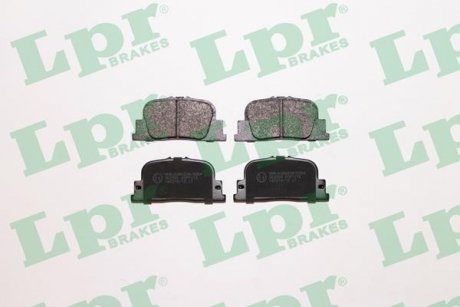 Фото автозапчасти комплект тормозных колодок задний TOYOTA CAMRY 2.2/3.0 08.96-09.02 LPR 05P1112