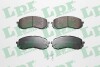 Фото автозапчасти комплект передних тормозных колодок SUBARU IMPREZA 1.5/1.6 12.00-06.09 LPR 05P1454 (фото 1)