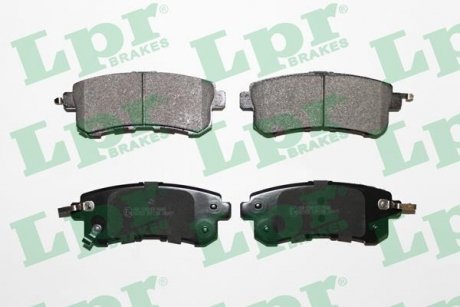 Фото автозапчастини комплект гальмівних колодок INFINITI QX56; NISSAN ARMADA, PATROL VI 5.6 09.03- LPR 05P1798 (фото 1)