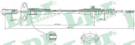 Фото автозапчастини linka sprz. opel agila (a) (h00) LPR C0235C