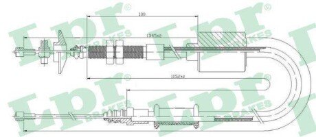 Фото автозапчасти linka sprz. renault 25 89- LPR C0483C