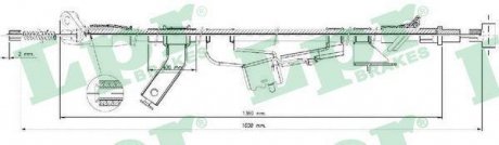 Фото автозапчастини linka ham. opel agila (b) (h08),suzuki splash,vauxhall agila mk ii (b) LPR C1667B (фото 1)