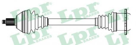 Фото автозапчасти привідний вал LPR DS52631
