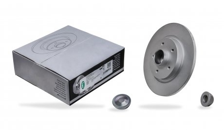 Гальмівний диск із підшипником задний ліва/права (з кільцем ABS) RENAULT KANGOO, KANGOO BE BOP, KANGOO EXPRESS 1.5D-1.6LPG 02.08- LPR R1033PCA (фото 1)