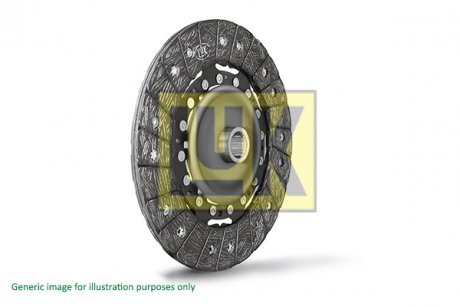 Фото автозапчасти диск сцепления (228 мм) OPEL ASTRA G, VECTRA B, ZAFIRA A 2.0D 06.97-06.05 LuK 323 0598 10 (фото 1)