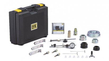 Додатковий набір до базового набору інструментів для монтажу/розбирання/регулювання подвійного сухого зчеплення Audi,VW,Skoda,Seat. LuK 400 0419 10