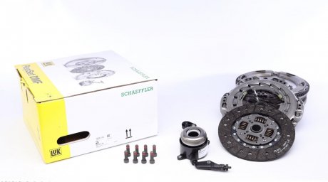 Демпфер + комплект сцепления VW Crafter 2.5TDI 06-13, 65/80/100kw LuK 600 0275 00