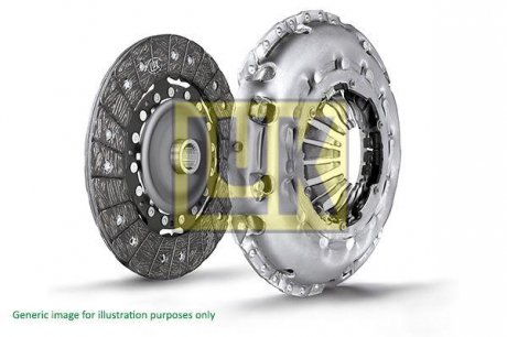 Комплект зчеплення Fiat Doblo 1.6 D Multijet 10- Замінено: 624 3742 09 LuK 624 3477 09 (фото 1)