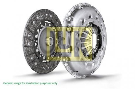 Комплект зчеплення Fiat Ducato 2.3D 06- (d=250mm) LuK 625314509 (фото 1)