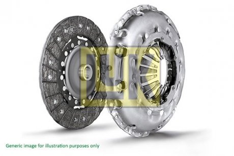 Комплект зчеплення Fiat Ducato 2.3D 06- (d=250mm) LuK 625 3212 09