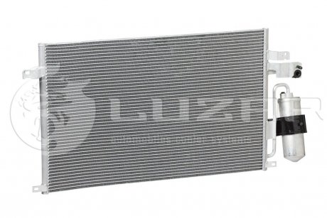 Радиатор кондиционера Epica 2.0/2.5 (06-) АКПП/МКПП LUZAR LRAC 0576 (фото 1)
