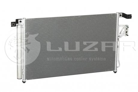 Радиатор кондиционера Santa fe 2.2/2.4/2.7 (06-) АКПП/МКПП LUZAR LRAC 0863 (фото 1)