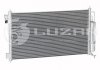 Радиатор кондиционера Micra 1.0/1.2/1.4 (02-) МКПП с ресивером LUZAR LRAC 14AX (фото 2)