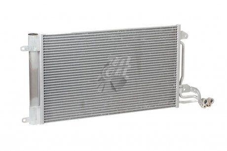 Радиатор кондиционера для а/м VW Polo (10-)/(20-)/Skoda Rapid (12-)/(20-) LUZAR LRAC 1853